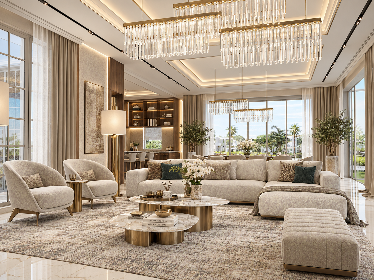 ONE MAITAMA Residences living room interior